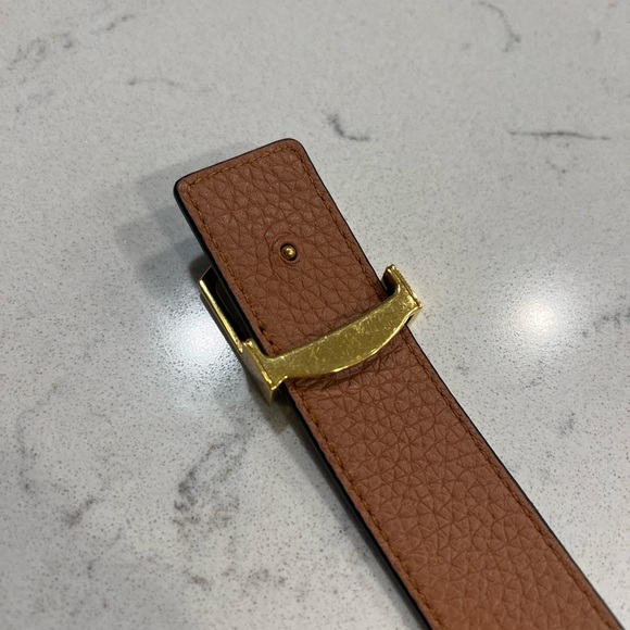 Louis Vuitton 30MM  reversible calf leather belt - Picture 10 of 11